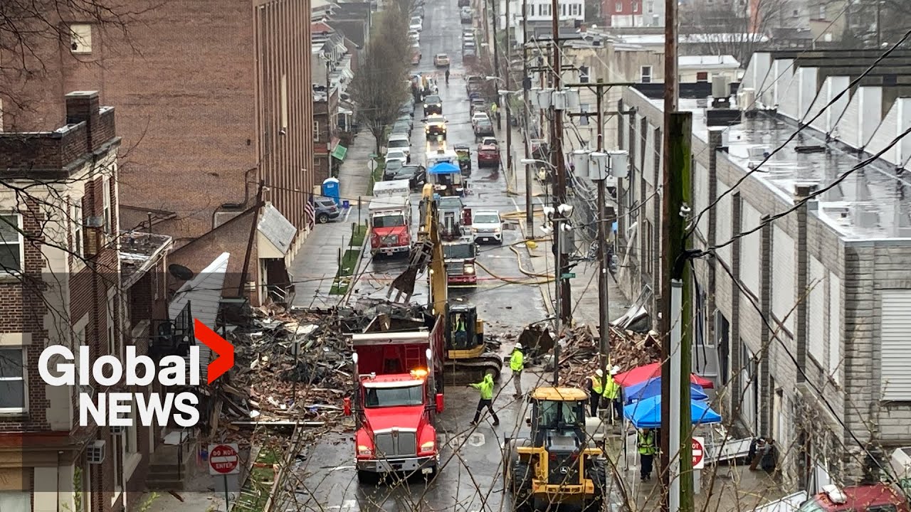 Chocolate factory explosion 4th body found, 3 remain missing in Pa