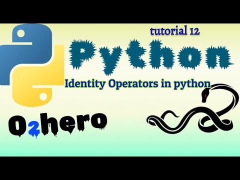 Identity Operator in Python :Tuturial 12 (Brain Power)
