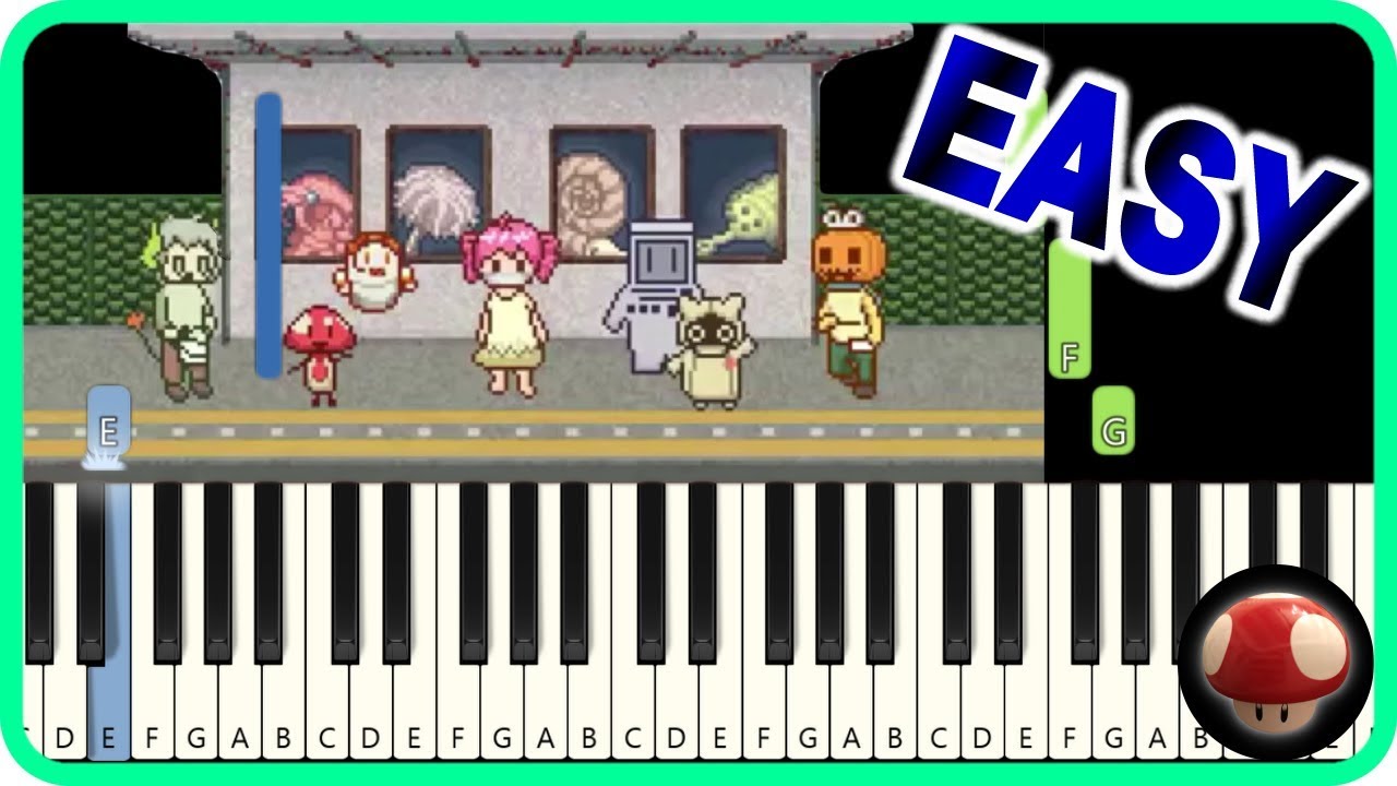 A Sardine Grows from the Soil - EASY Piano Tutorial by TAM