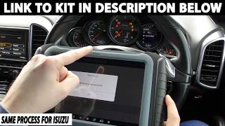 Easy Isuzu Mileage Adjustment Change KM - 4 Minute Job & How To Guide