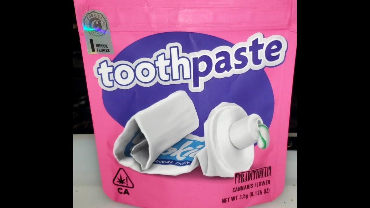 Toothpaste Strain Review by Cookies YouTube