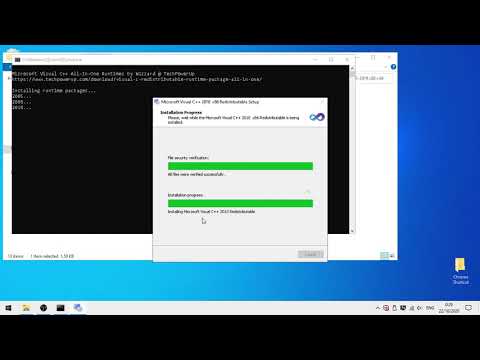 Install Microsoft Visual C++ All In One (2005 - 2019 x86 - x64)