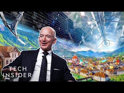 Watch Jeff Bezos Reveal Blue Origin's Detailed Plan For Colonizing Space