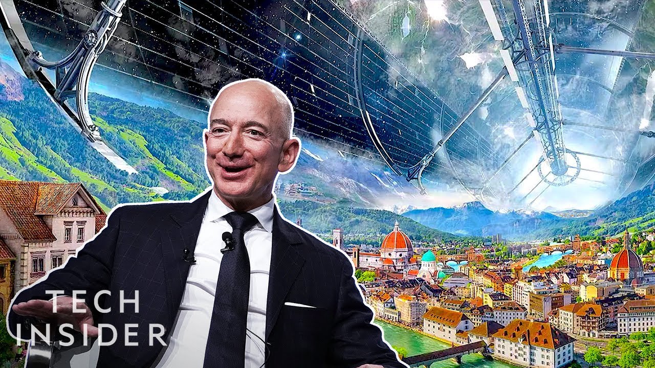 Watch Jeff Bezos Reveal Blue Origin's Detailed Plan For Colonizing Space - YouTube
