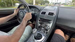 Bring A Trailer Aston Martin DBS POV Driving Video