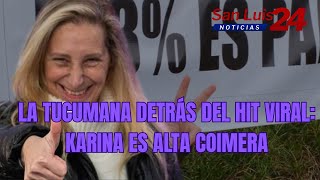 The Tucuman woman behind the viral hit: Karina is a high bribe-taker