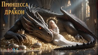 картинка: Принцесса и Дракон (AI Music) | Авторская рок-баллада о драконе и принцессе