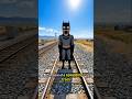 Can Batman Stop a Speeding Train? 🤔