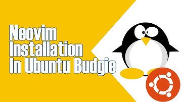 NEOVIM INSTALLATION ON UBUNTU 20.04 WITH REGOLITH WINDOW MANAGER