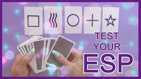 Test Your Intuition Quiz (ESP Cards) Intuitive Exercise Psychic Abilities
