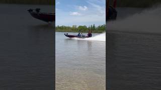 Bass boats in salty water? A fish broke only 1 rod!! #Gulf #BassFishing #redfish #blackdrum