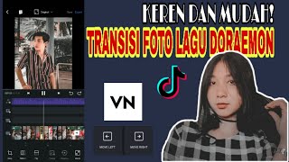 CARA EDIT VIDEO TRANSISI TIKTOK LAGU DORAEMON || Mudah dan keren