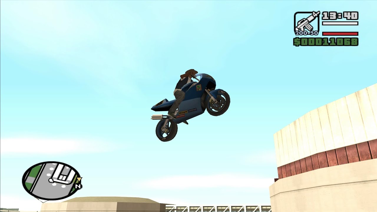 Unique Stunt Jump 41 in 60 seconds - GTA San ANdreas