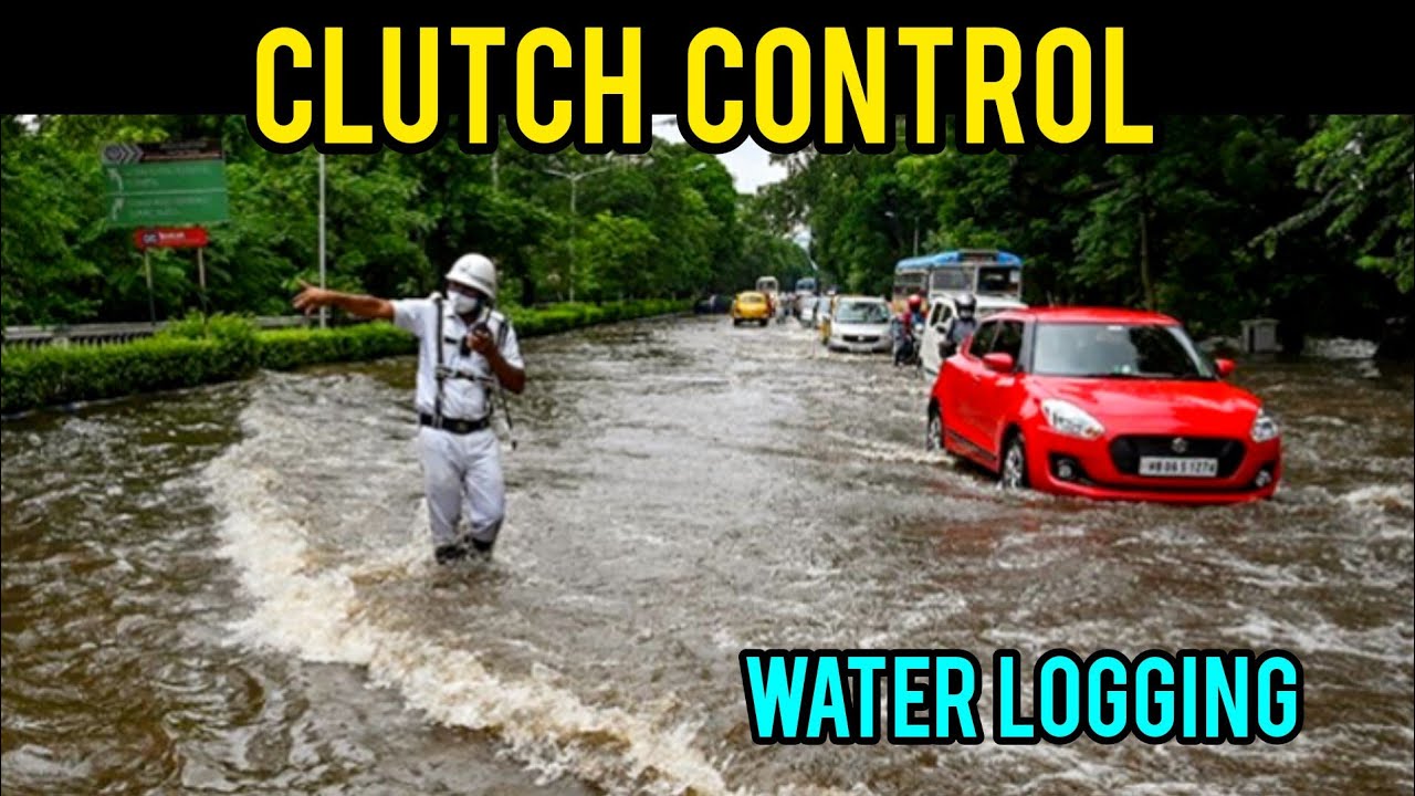 Mastering clutch control in Water logged Roads I