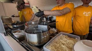 Japanese Noodles At Japan Food Festival. Street Food