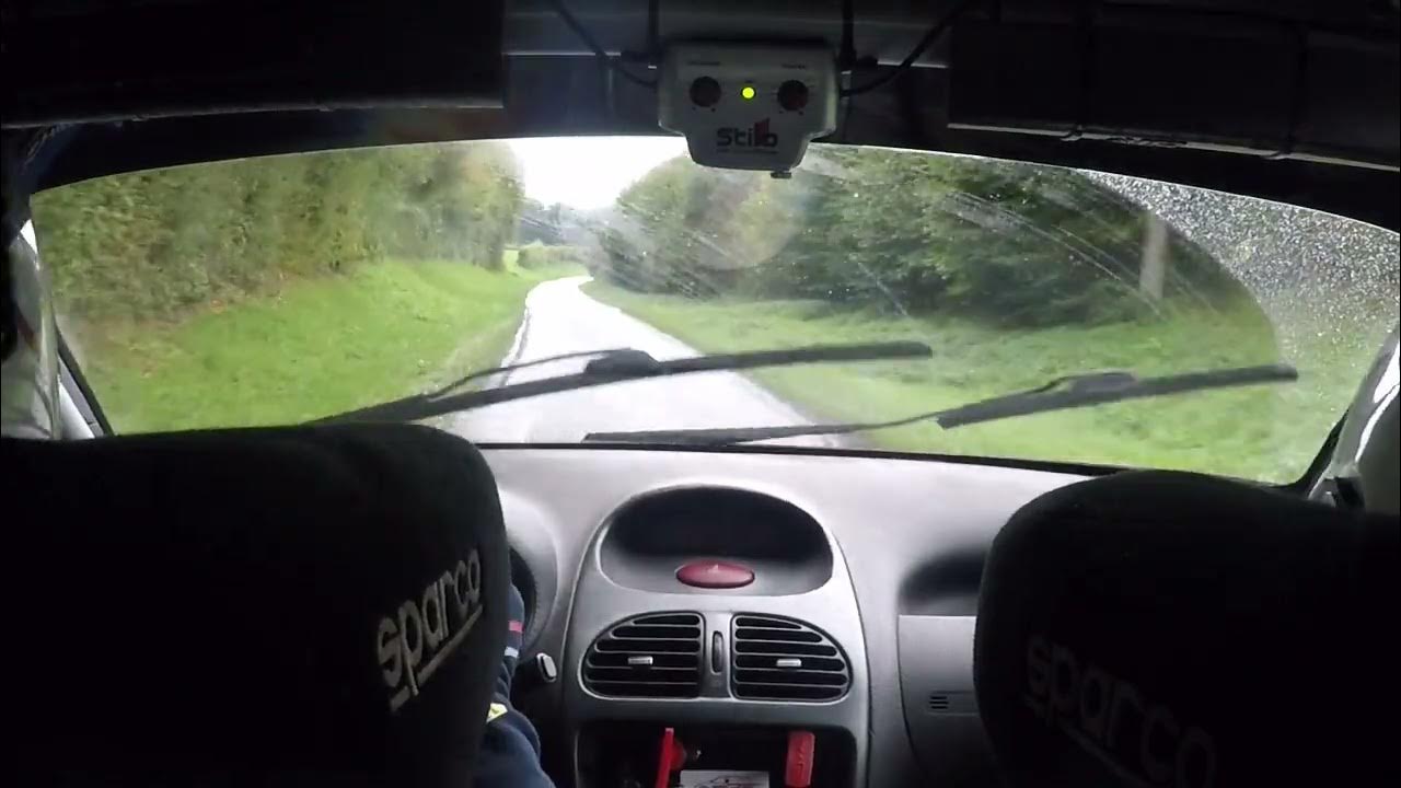 rallye du charlemagne 2022 équipage RyezPelini avec un 54ème temps