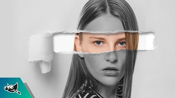 GIMP Tutorial: Page Tear Effect