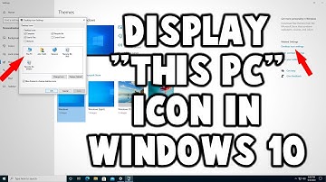 How to Display the "This PC" (My Computer) Icon on the Desktop in Windows 7, 8, or 10