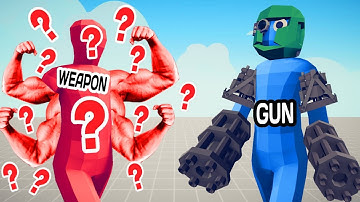 RANDOM WEAPON VS EVERY GUNPOWER | TABS - Totally Accurate Battle Simulator