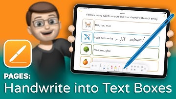 Handwriting to Text with the Scribble Tool on iPad