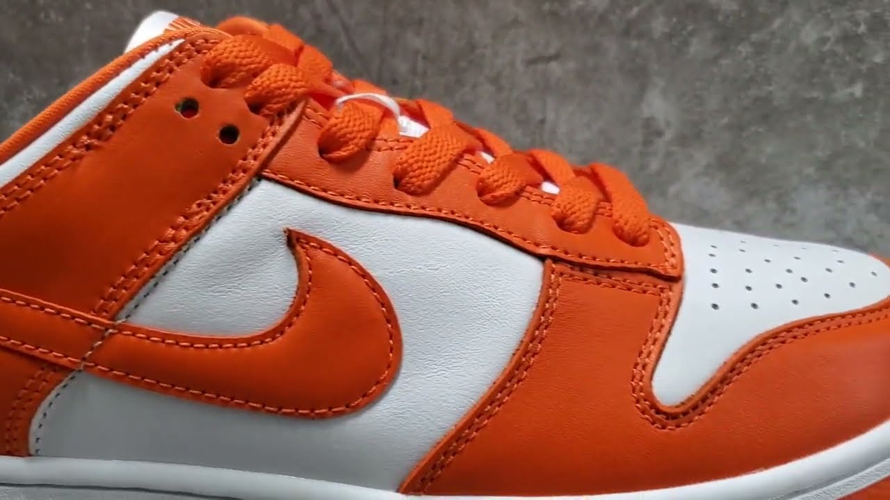 Nike Dunk Low SB Syracuse 2020 Review REAL or FAKE ?