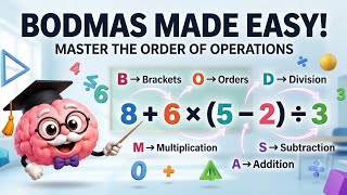 BODMAS Rule Explained with Example | Easy Maths Trick | Maths Success Academy