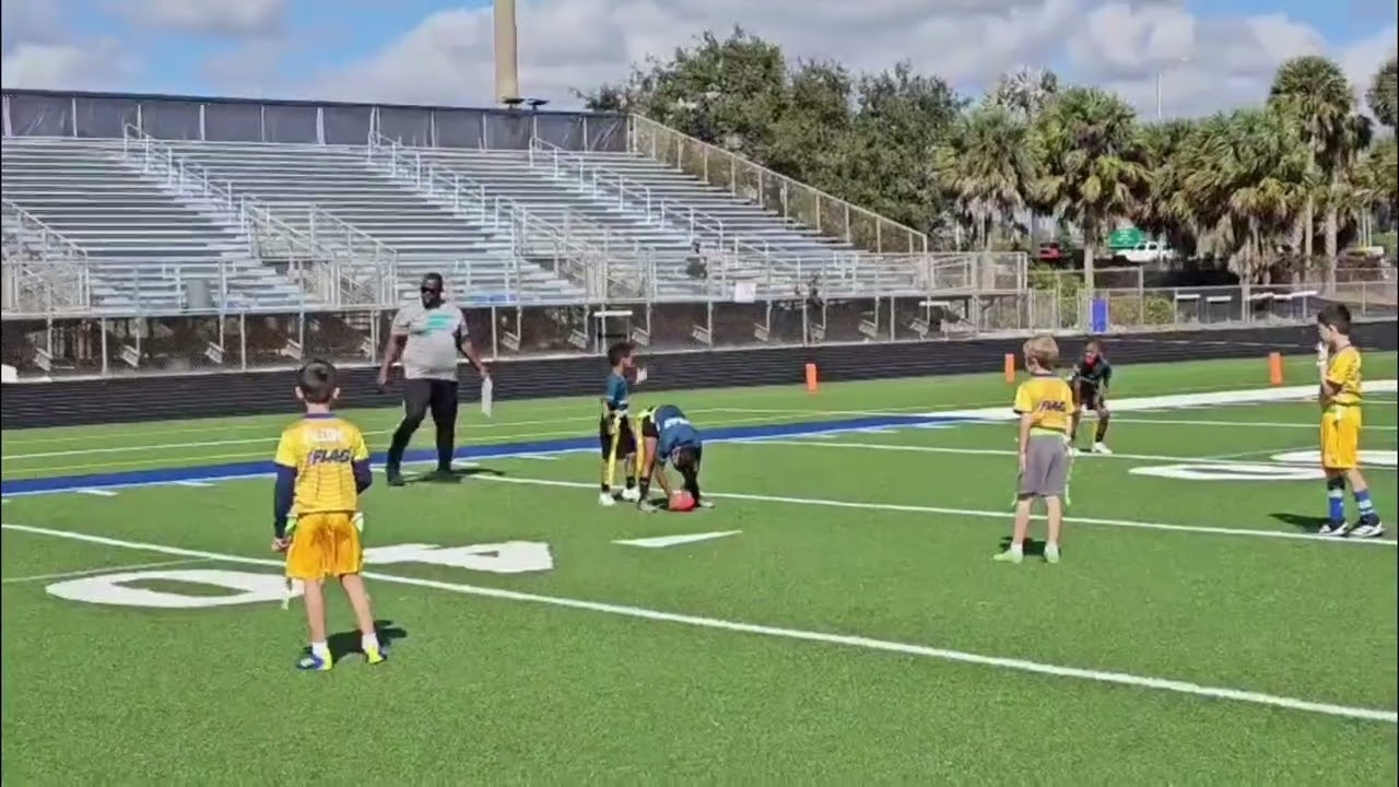 6U Flag Football Highlights | Eagles vs Rams