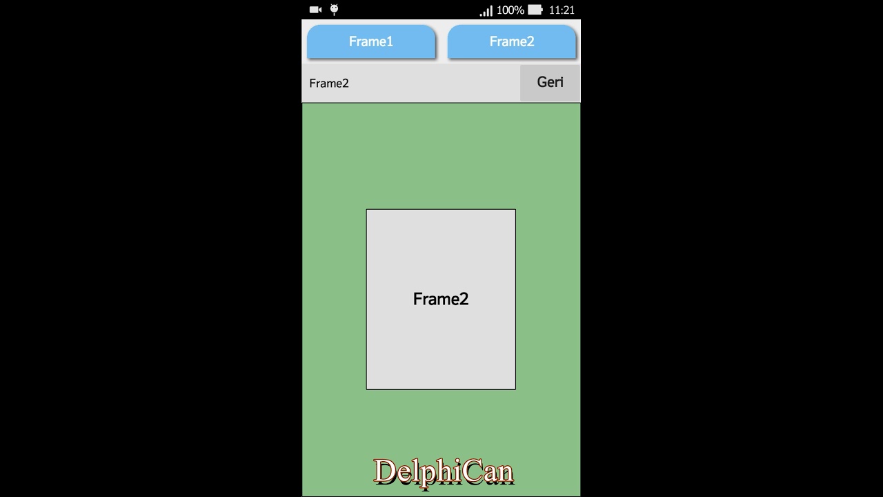 Delphi & FireMonkey Platfromunda TFrame Kullanmak. - YouTube