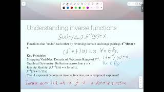 Oxford IBDP AA HL | Class 7 Operations with Functions - Composite f(g(x)) and Inverse Functions