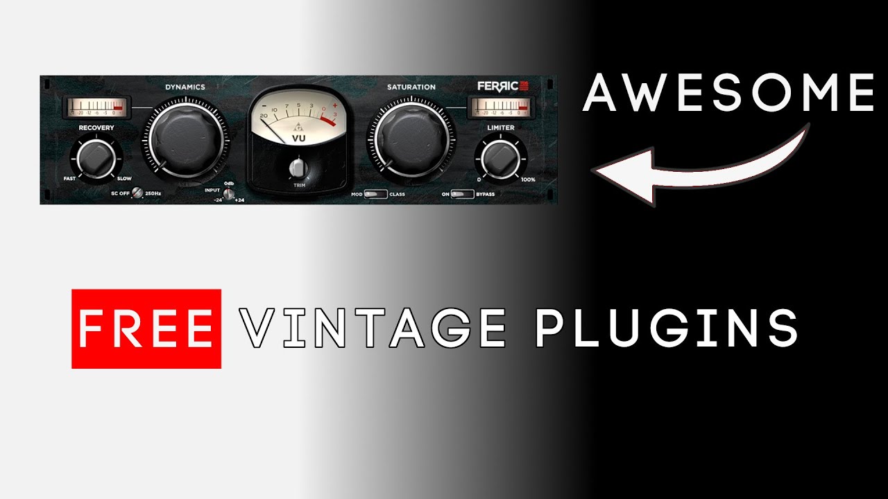 The best FREE vintage plugins | Ep.3 Ferric TDS - YouTube