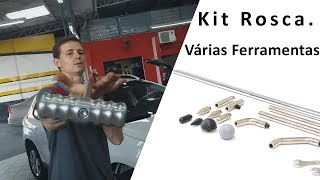 Kit Rosca - 50 Ferramentas Em 1 Martelinho De Ouro Sanx