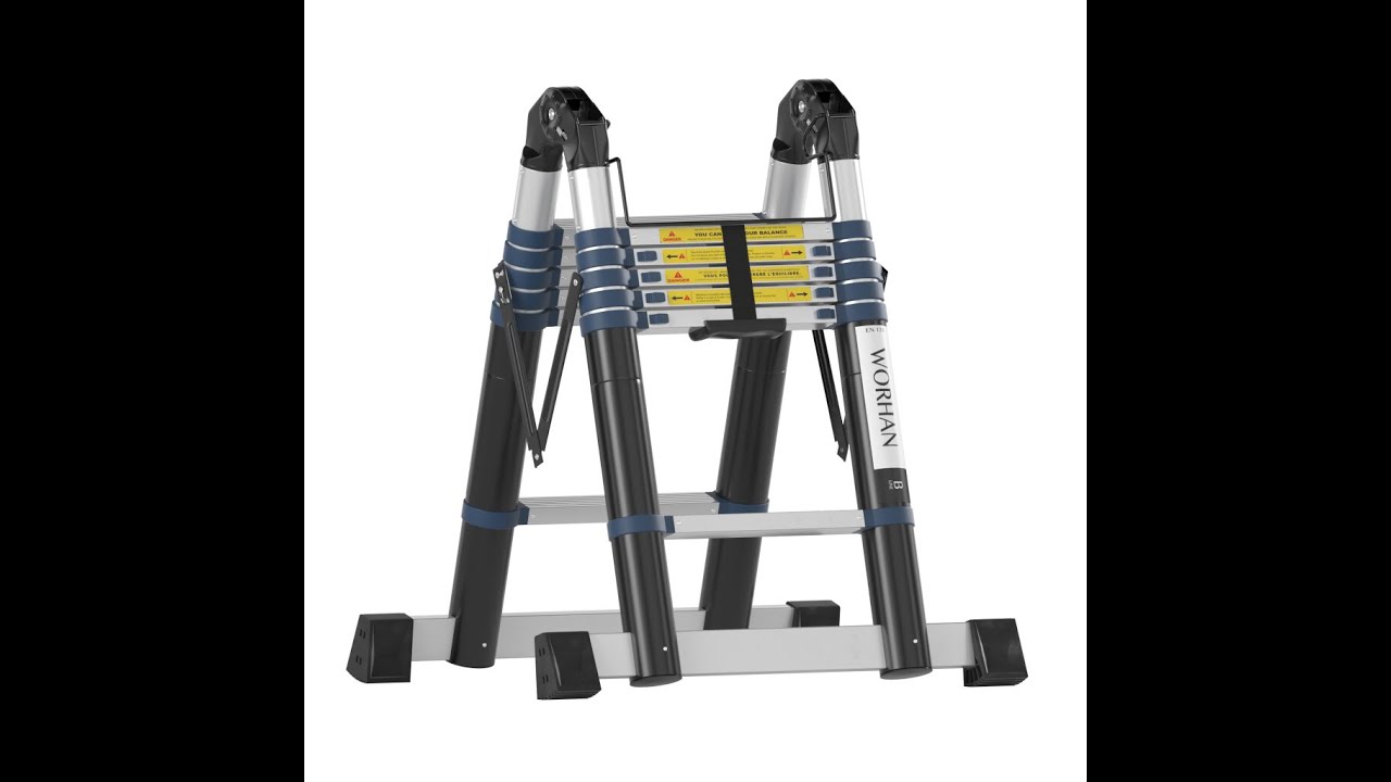 Aluminiowe Drabiny Teleskopowe Worhan - Hardworker