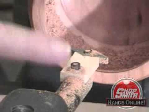Hollowing Bowls with Lathe Duplicating Tools