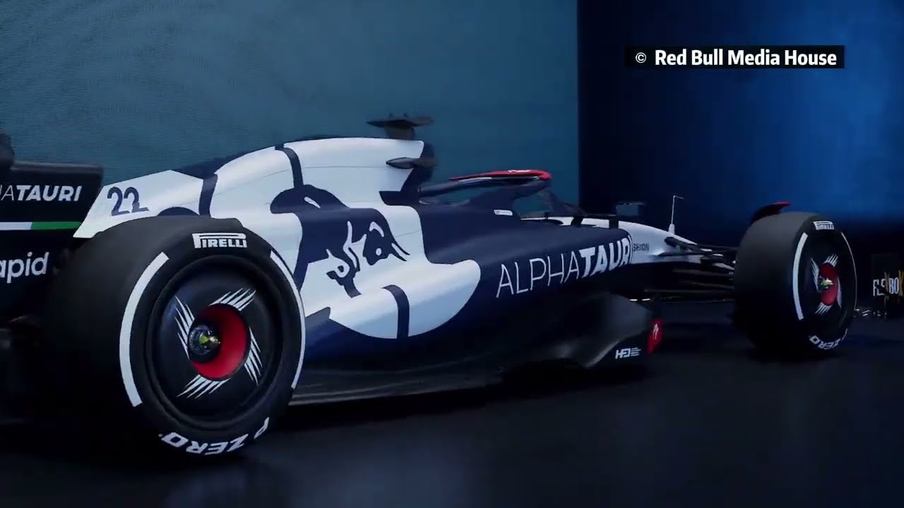 AlphaTauri launch their 2023 F1 car during New York Fashion Week