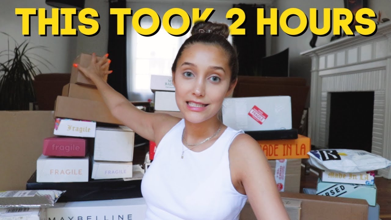 HUGE PR UNBOXING FOR 2 HOURS STRAIGHT