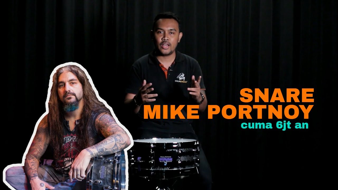 DRUMPEDIA EPS. 10 | SNARE MIKE PORTNOY cuma 6jt an
