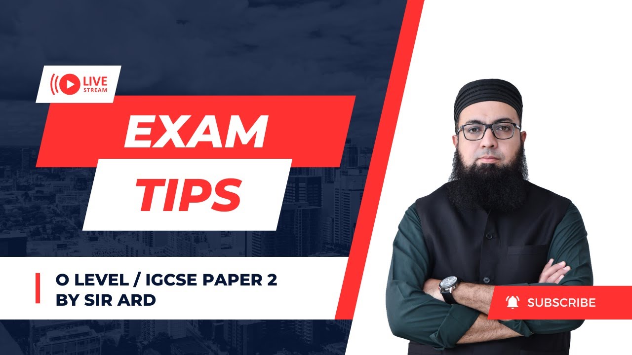O Level / IGCSE Accounting P2 Exam Tips!