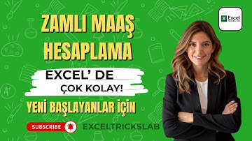Excel ile Zamlı Maaş Hesaplama!