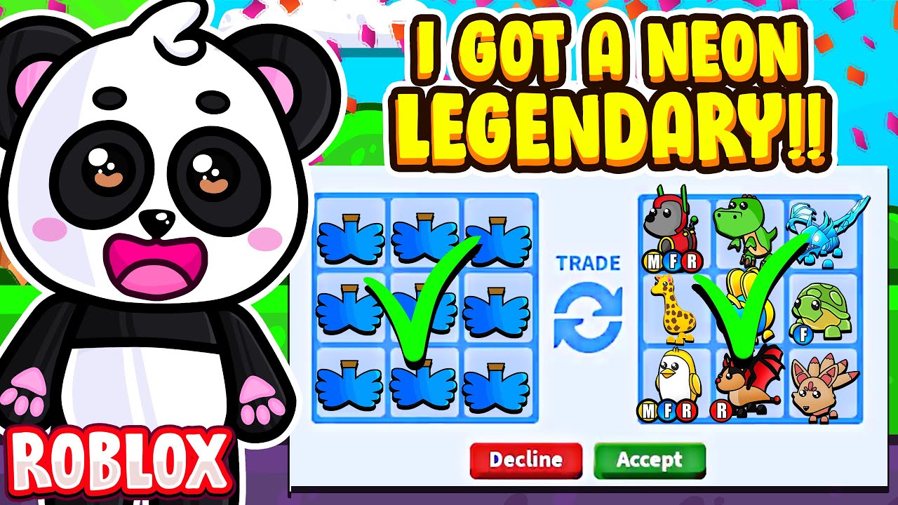TRADING *NINE* FLY POTIONS TO GET NEON LEGENDARY PETS! (LEGENDARY