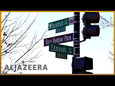 ?? Washington names Boris Nemstov Plaza as a message to Kremlin | Al Jazeera English
