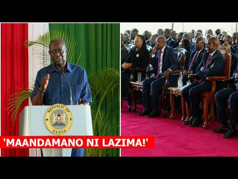 GLOVES OFF!! Listen to what Oburu said today in State House infront of Ruto and Martha Koome!🔥
