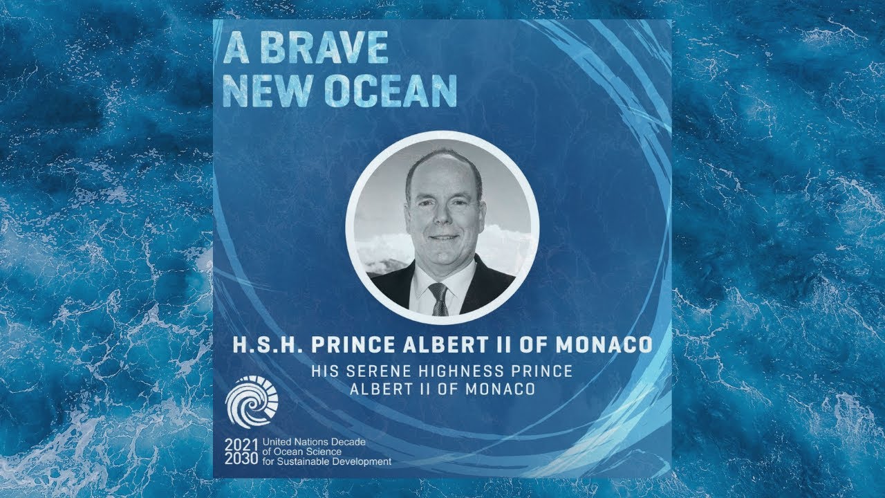 HSH Prince Albert II of Monaco at the UN Decade of Ocean Science