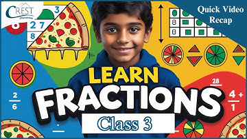 Class 3 Fractions | Maths Olympiad | CREST Olympiads