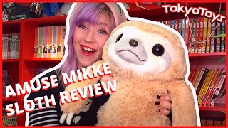 AMUSE Mikke Sloth Plush Review | TokyoToys.com