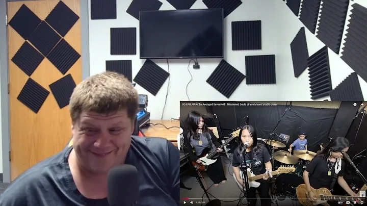 MY REACTION TO - SO FAR AWAY by Avenged Sevenfold | Missioned Souls | Family band studio cover ❤️❤️