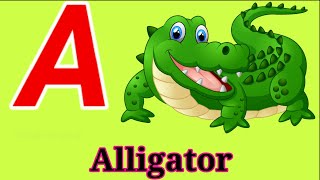 A for Alligator b for ball Alphabets #alphabet #nitishmaster #abc #education #alphabete #alligator