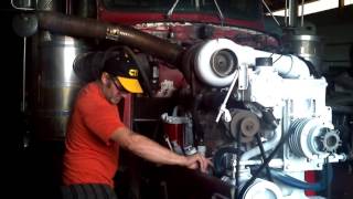 1693 Cat start up after complete rebuild part 2