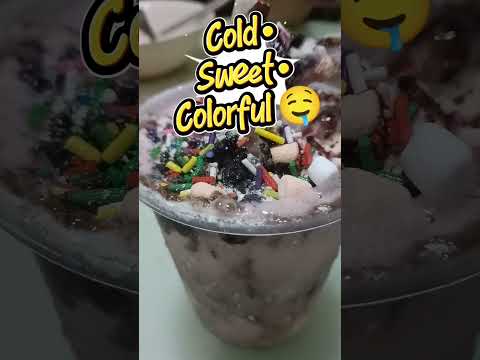 Ice Scramble The Colorful Filipino Street Dessert #shorts #foodtripph #food #filipinofood #mukbang