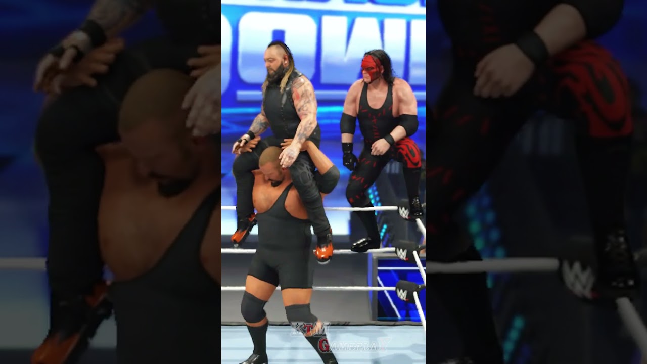 Биг Шоу и Кейн против Брея Уайатта 💥Часть 34 