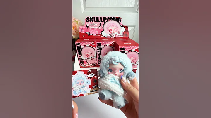 Skullpanda Winter Symphony plush❄️They are GORGEOUS! #popmart #skullpanda #unboxing #popmartunboxing